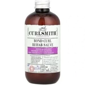 Curlsmith Bond Curl Rehab Salve 8 oz an intense pre-shampoo treatment for weak